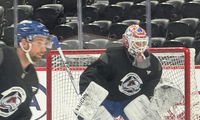 Goalie Kaapo Kahkonen Debuts for Avalanche against Tampa Bay Lightning