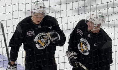 Penguins Locker Room: O’Connor Wears It, Graves & Crosby Get Rough