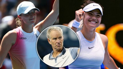 John McEnroe explains why Emma Raducanu ‘has a shot’ of upsetting Iga Swiatek in Australian Open third round