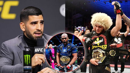 Khabib Nurmagomedov’s legacy catches stray from Ilia Topuria as UFC star scoffs at Jon Jones comparisons