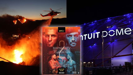 LA Wildfires effect on UFC 311: Intuit Dome official update to ticket-holders for first PPV of 2025