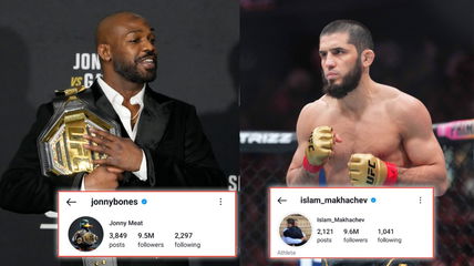 Islam Makhachev’s 9.6 million following helps top UFC chart in fandom passing Jon Jones