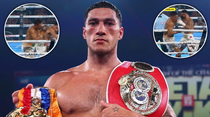 (Video) Jai Opetaia scores a thunderous KO to retain IBF Cruiserweight title after 4 rounds slugfest