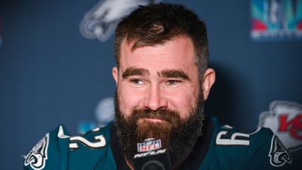 Retired NFL center Jason Kelce gets emotional reflecting on Eagles’ postseason run without him