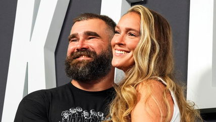 Jason Kelce’s wife discloses how she was bullied in high school for the most bizarre reason