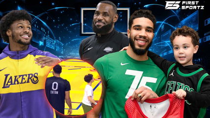 LeBron James and Bronny James warned about Jayson Tatum and son chasing their legendary record