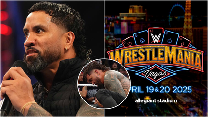 WATCH: Banged-up Jey Uso makes his WrestleMania decision after brutal beatdown on Raw