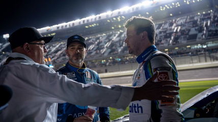 Jimmie Johnson calls out “bullsh*t” over NASCAR rescinding Erik Jones’ Daytona Duel win