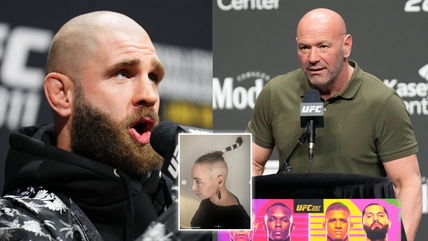 (Video): Crowd roars as Dana White and Jiri Prochazka donates $50,000 to a woman battling cancer