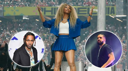 Serena Williams brushes off Drake theory by revealing real reason behind crip walk to Kendrick Lamar’s diss track at Super Bowl