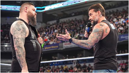 Kevin Owens and CM Punk engage in fiery back and forth exchange on SmackDown ahead of the Royal Rumble