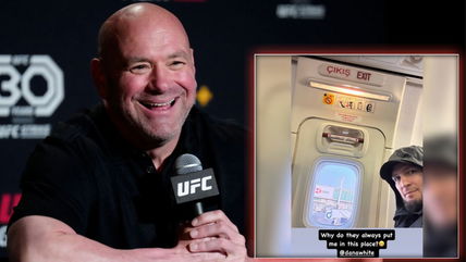 Dana White alerted as Khabib Nurmagomedov faces ’emergency exit’ situation again on airplane