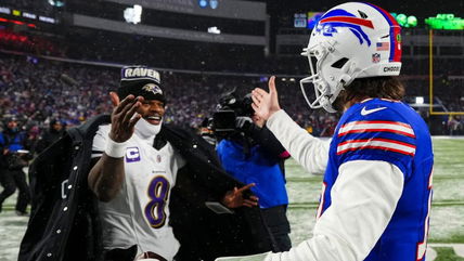 “Go win something!” Lamar Jackson reveals his interaction with Josh Allen after Divisional round loss