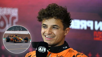 Lando Norris teases completely different McLaren 2025 livery after surprise shakedown