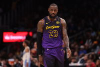 Is LeBron James worst player on Los Angeles Lakers? One metric suggests he is