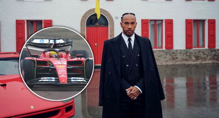 (Video) Lewis Hamilton makes track debut with Ferrari in Fiorano