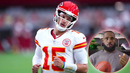 “Patrick Mahomes is obviously one of the greatest”- NBA legend LeBron James picks Chiefs QB over Lamar Jackson and Josh Allen, as he chases three peat