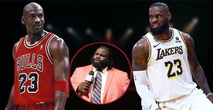 LeBron James vs Michael Jordan 1v1 From the Eyes of the World’s Strongest Man