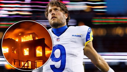 Rams lose home-field advantage because of Los Angeles wildfire for Wild Card round, Matthew Stafford sends powerful message