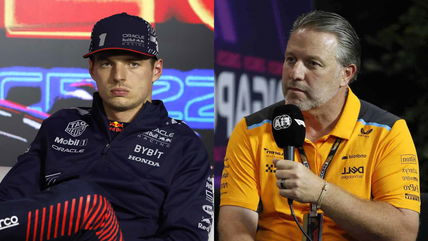 Max Verstappen takes feisty ‘failed racer’ dig at Zak Brown