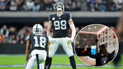 Maxx Crosby may have to say goodbye to his home basketball court if he leaves Raiders