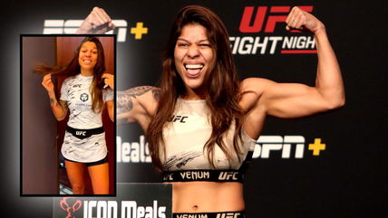 First UFC female fighter in Saudi Arabia, Mayra Bueno Silva reveals new kit ahead of Fight Night