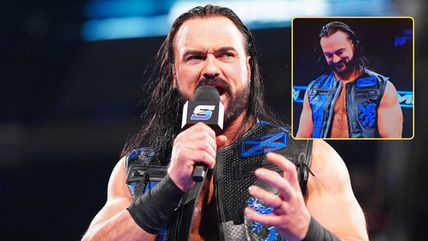 WATCH: Drew McIntyre breaks character after top WWE star references his Royal Rumble walkout on SmackDown