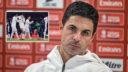 “Cannot be prouder” – Mikel Arteta DEFENDS players as Arsenal suffer embarrassing defeat to Manchester United in FA Cup