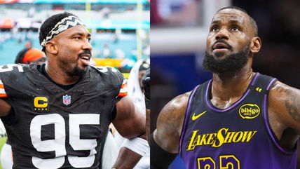 Myles Garrett consulted LeBron James before asking to be traded from Cleveland Browns