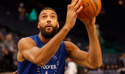 Rudy Gobert Nearly Struck by Falling Piece of Target Center