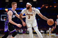 Shorthanded Lakers complete season sweep of Kings