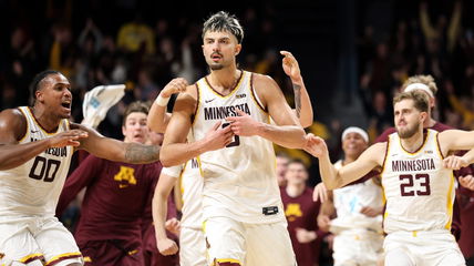 Minnesota Gophers MBB Shocks #20 Michigan with Last Second Overtime Heave by Dawson Garcia