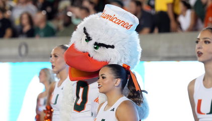 Miami Lost Twice This Past Weekend When Their Mascot Unsuccessfully Tried Hitting On A Syracuse Reporter