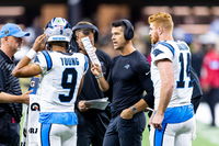 Dave Canales accepts blame but points out Bryce Young’s mistakes after Carolina Panthers’ Week 1 blowout loss