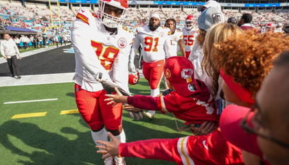 Kansas City Chiefs’ Tershawn Wharton Catches Child Falling From Bleachers In Wild Video