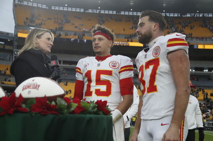 Patrick Mahomes, Travis Kelce Trolled By Fired Boston Radio Host For Ref Drama At Super Bowl 2025