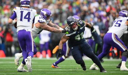 Seahawks D-Lineman Claims He Only Scraped Sam Darnold’s Facemask… So Let’s Take a Look