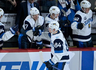 Former Rangers forward leaps from press box to top line for Finland in massive OT win against Sweden