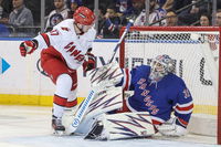 Rangers drop 2nd straight, blanked by Hurricanes 4-0