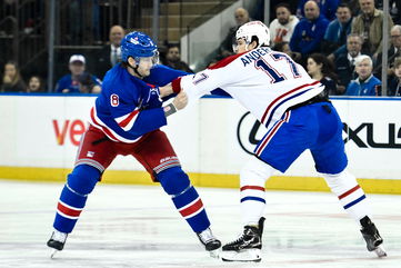 Rangers to place Jacob Trouba on waivers; Victor Mancini recalled