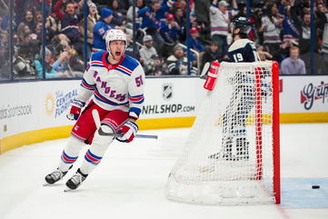 Will Cuylle’s late goal gives Rangers huge 4-3 win against Blue Jackets