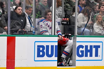 Rangers forward Matt Rempe offered in-person hearing by NHL after being ejected vs. Stars