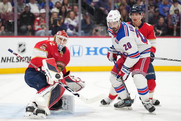 Rangers play spirited game in 2024 finale, but lose to Panthers 5-3