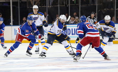 NY Rangers Game 30: Rangers at Blues