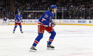 Rangers send Matt Rempe right back down to AHL Hartford after appearance against Blues