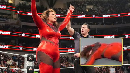 Nia Jax breaks silence with two-word message after video of her appearing passed out during match goes viral