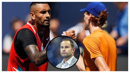 Andy Roddick claims he ‘can’t take his eyes off’ Nick Kyrgios despite their recent backlashes regarding Jannik Sinner’s doping saga