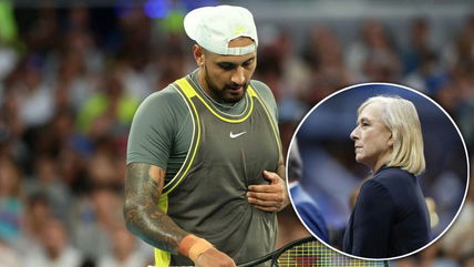 Martina Navratilova gives honest verdict on whether Nick Kyrgios can play singles after disappointing Australian Open first-round exit