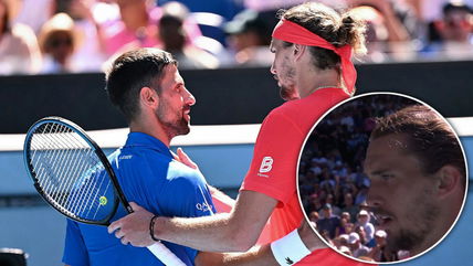 Alexander Zverev slams disrespectful crowd for booing Novak Djokovic after his retirement from Australian Open semifinal