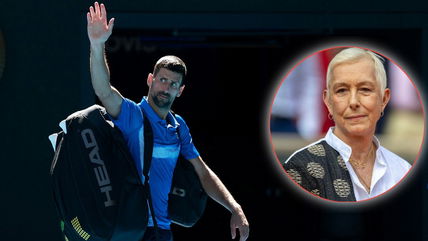 Martina Navratilova ‘really upset’ about crowd booing an injured Novak Djokovic after Australian Open exit as it’s ‘disgusting’